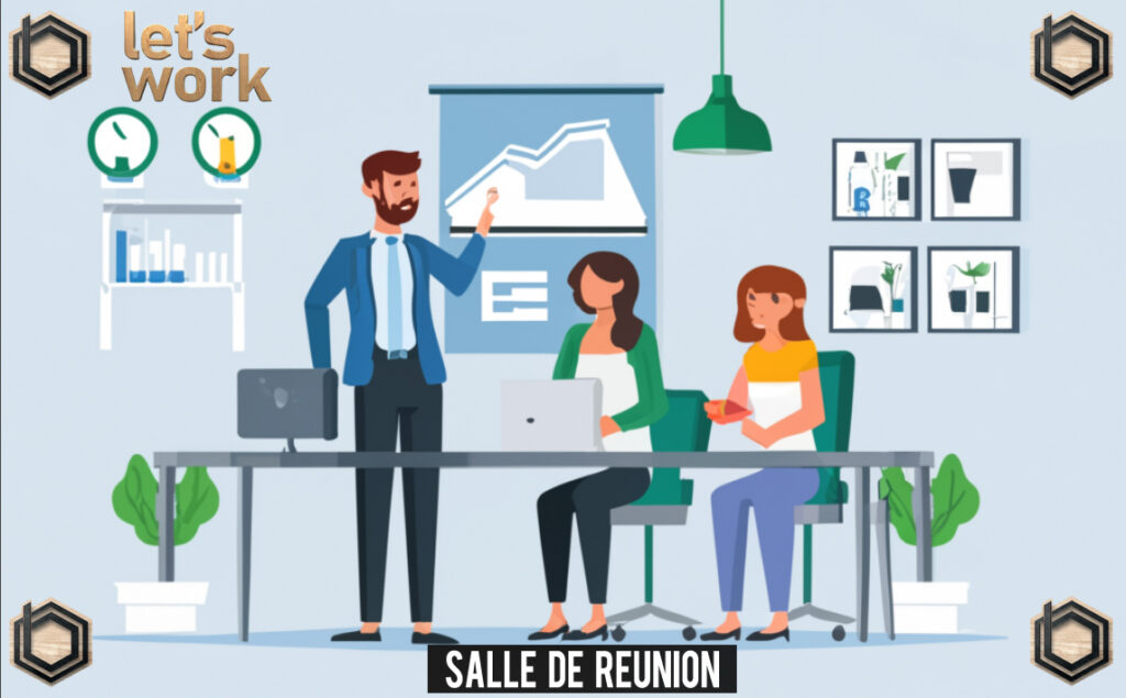 Salle de réunion Prix - Tarif - Black Office Bruxelles