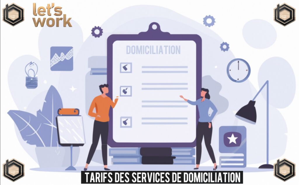 Tarifs des services de domiciliation - Black Office Bruxelles